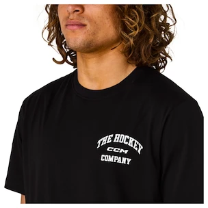 Maglietta da uomo CCM  Athleisure Tee Black XXL