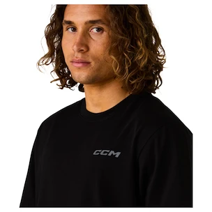 Maglietta da uomo CCM  Casual Tee Black