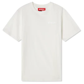 Maglietta da uomo CCM Casual Tee Blanc