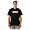 Maglietta da uomo CCM  Flag Tee Team CAN Black