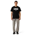 Maglietta da uomo CCM  Flag Tee Team CAN Black