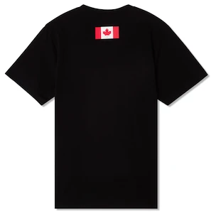Maglietta da uomo CCM  Flag Tee Team CAN Black