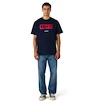 Maglietta da uomo CCM  Flag Tee Team CZE Navy