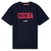 Maglietta da uomo CCM  Flag Tee Team CZE Navy