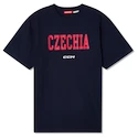 Maglietta da uomo CCM  Flag Tee Team CZE Navy