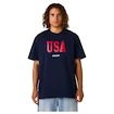 Maglietta da uomo CCM  Flag Tee Team USA Navy