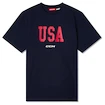 Maglietta da uomo CCM  Flag Tee Team USA Navy