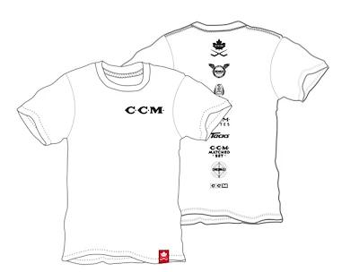 Maglietta da uomo CCM  Historical Tee