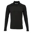 Maglietta da uomo CCM  Neck Guard Top LS Black Senior M