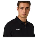 Maglietta da uomo CCM  Team Polo Black