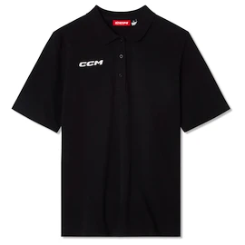 Maglietta da uomo CCM Team Polo Black