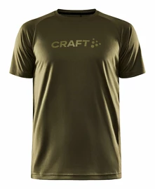Maglietta da uomo Craft CORE Unify Logo Green FW22