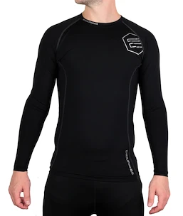 Maglietta da uomo Endurance  Crosbyton Compression LS Black XXL