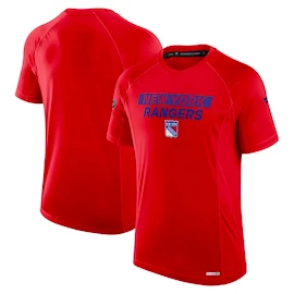Maglietta da uomo Fanatics AP Rink Tech SS Tee New York Rangers