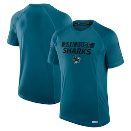 Maglietta da uomo Fanatics AP Rink Tech SS Tee San Jose Sharks