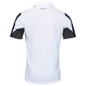 Maglietta da uomo Head  Club 22 Tech Polo Shirt Men White/Dark Blue