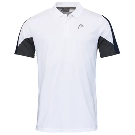 Maglietta da uomo Head Club 22 Tech Polo Shirt Men White/Dark Blue