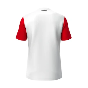 Maglietta da uomo Head  CLUB 25 TECH T-Shirt Men Red/White M