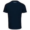 Maglietta da uomo Head  Club Carl T-Shirt Men Dark Blue/Red