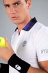 Maglietta da uomo Hydrogen  Tartan Zipped Tech Polo White (Purple/Black)