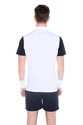 Maglietta da uomo Hydrogen  Tech Zipped Polo White/Blue