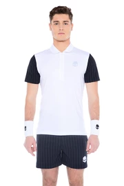 Maglietta da uomo Hydrogen Tech Zipped Polo White/Blue