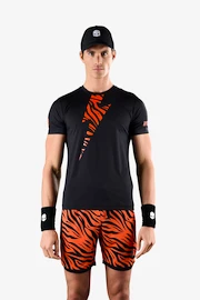 Maglietta da uomo Hydrogen Tiger Tech Tee Black/Orange Tiger