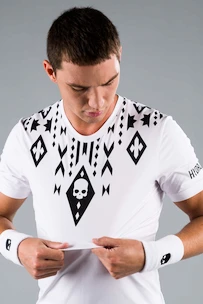 Maglietta da uomo Hydrogen  Tribal Tech Tee White