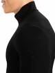 Maglietta da uomo Icebreaker  M 260 Tech LS Half Zip Black