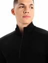 Maglietta da uomo Icebreaker  M 260 Tech LS Half Zip Black