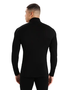 Maglietta da uomo Icebreaker  M 260 Tech LS Half Zip Black