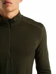 Maglietta da uomo Icebreaker  M 260 Tech LS Half Zip Loden