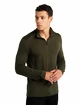 Maglietta da uomo Icebreaker  M 260 Tech LS Half Zip Loden