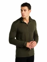 Maglietta da uomo Icebreaker  M 260 Tech LS Half Zip Loden