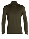 Maglietta da uomo Icebreaker  M 260 Tech LS Half Zip Loden