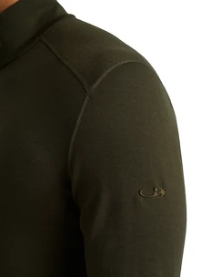 Maglietta da uomo Icebreaker  M 260 Tech LS Half Zip Loden