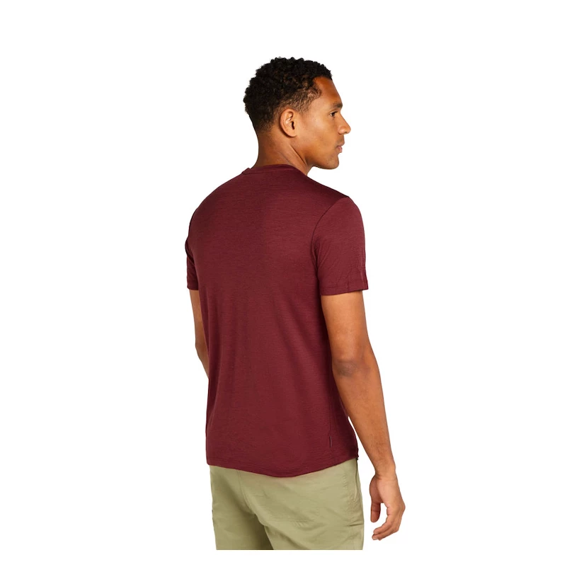 Maglietta da uomo Icebreaker Merino 150 Tech Lite SS T Sing Li Cmp Port XL