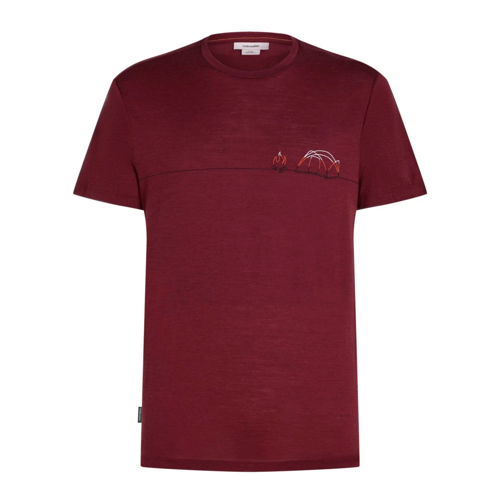 Maglietta da uomo Icebreaker Merino 150 Tech Lite SS T Sing Li Cmp Port XL