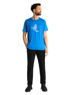 Maglietta da uomo Icebreaker  Tech Lite II SS Skiing Yeti  Lazurite