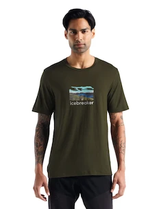 Maglietta da uomo Icebreaker  Tech Lite II SS Tee Trailhead Loden