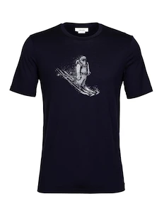 Maglietta da uomo Icebreaker  Tech Lite II SS Yet Midnight