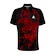 Maglietta da uomo Joola  Shirt Centrela Polo Black/Red