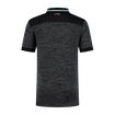 Maglietta da uomo K-Swiss  Hypercourt Polo Melange Jet Black
