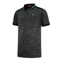 Maglietta da uomo K-Swiss  Hypercourt Polo Melange Jet Black
