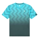 Maglietta da uomo K-Swiss  Hypercourt Print Crew Scuba/Blue