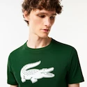 Maglietta da uomo Lacoste  Big Logo Core Performance T-Shirt Green/White