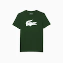 Maglietta da uomo Lacoste  Big Logo Core Performance T-Shirt Green/White