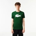 Maglietta da uomo Lacoste  Big Logo Core Performance T-Shirt Green/White