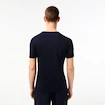 Maglietta da uomo Lacoste  Big Logo Core Performance T-Shirt Navy Blue/White