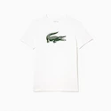 Maglietta da uomo Lacoste  Big Logo Core Performance T-Shirt White/Green